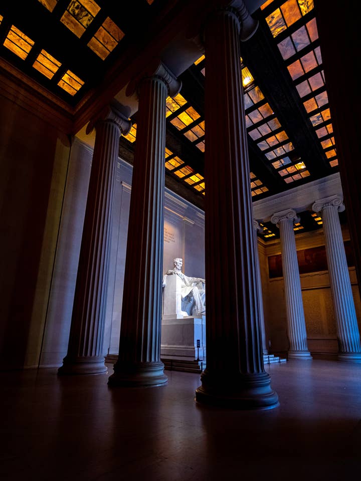 Washington DC-affisch - Lincoln för wholesale av Posters & Puzzles