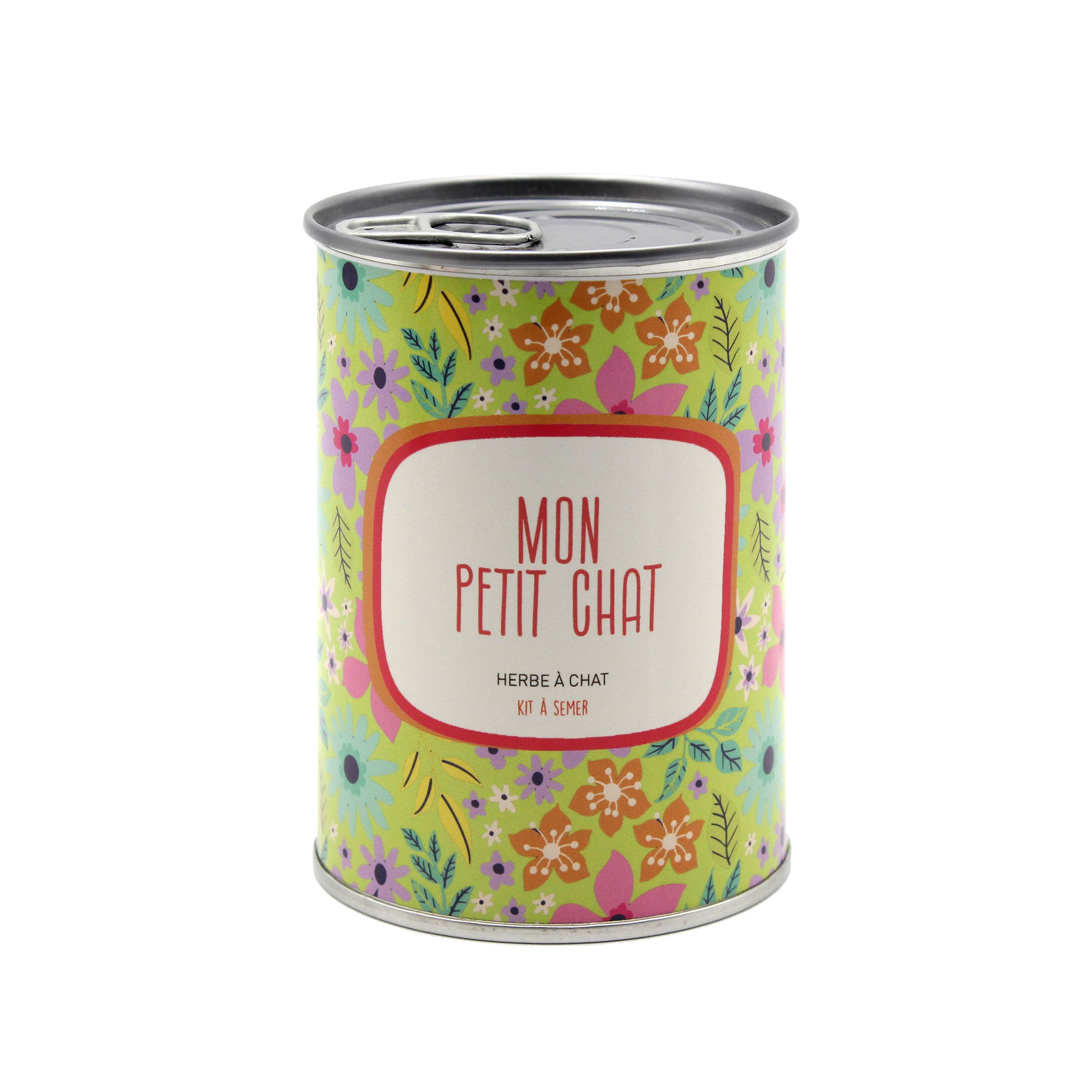 MauvaisesGraines - Wholesale Zaadjes voor platten - ‘My little cat’ zaai- en kweekset, gemaakt in Frankrijk1