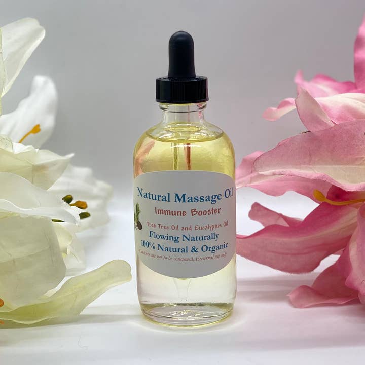 Óleo de massagem natural por atacado de Dollz Naturals