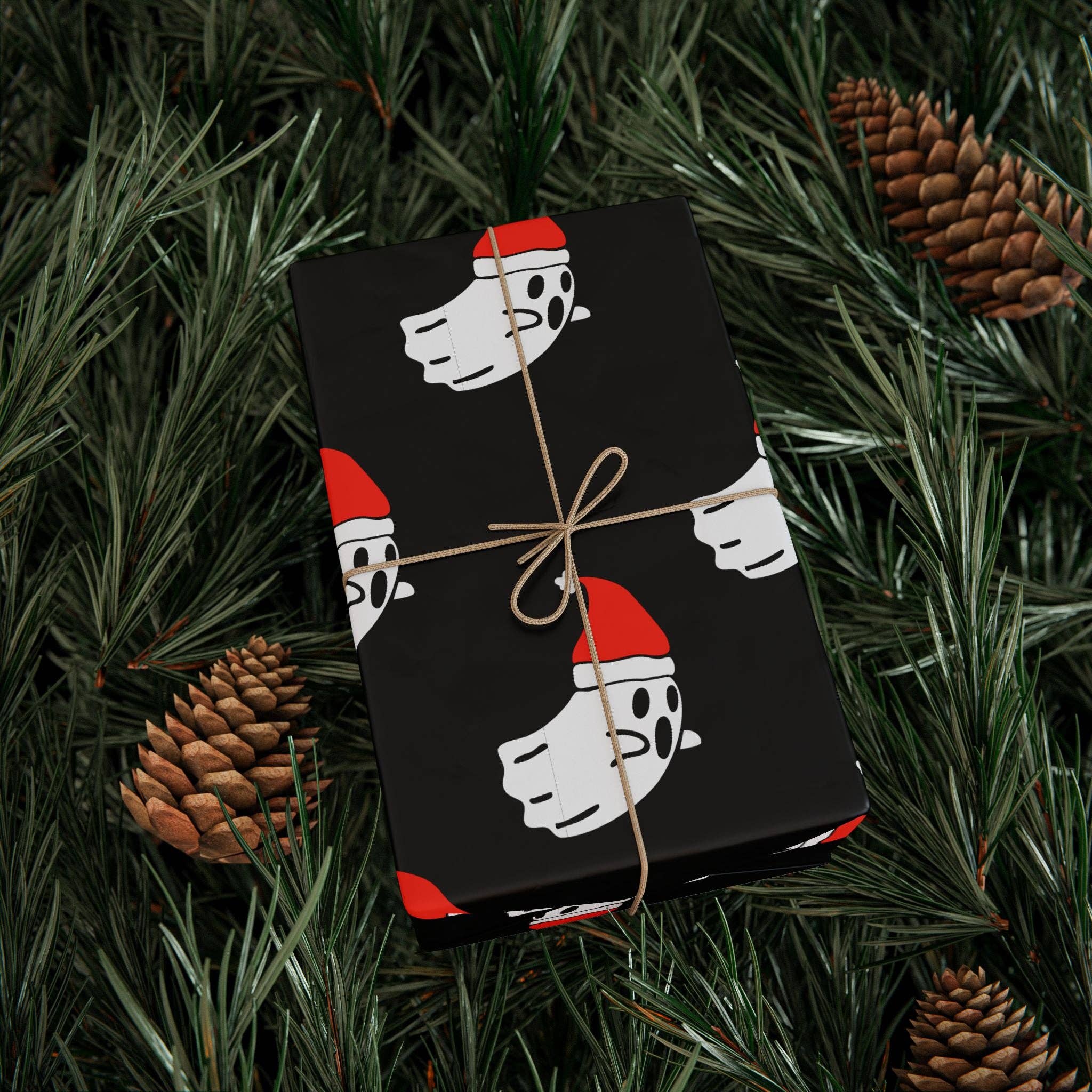 Goth Cloth Co. - Wholesale Flat Wrap - Silent Fright Gift Wrap6