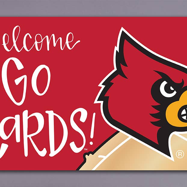 U OF L Door Mat for wholesale by MAGNOLIA LANE