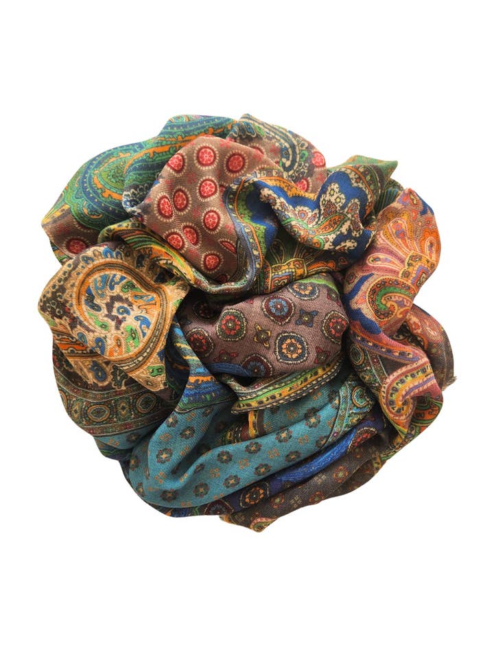 PAISLEY CRAZY for wholesale by Salisa Scarves