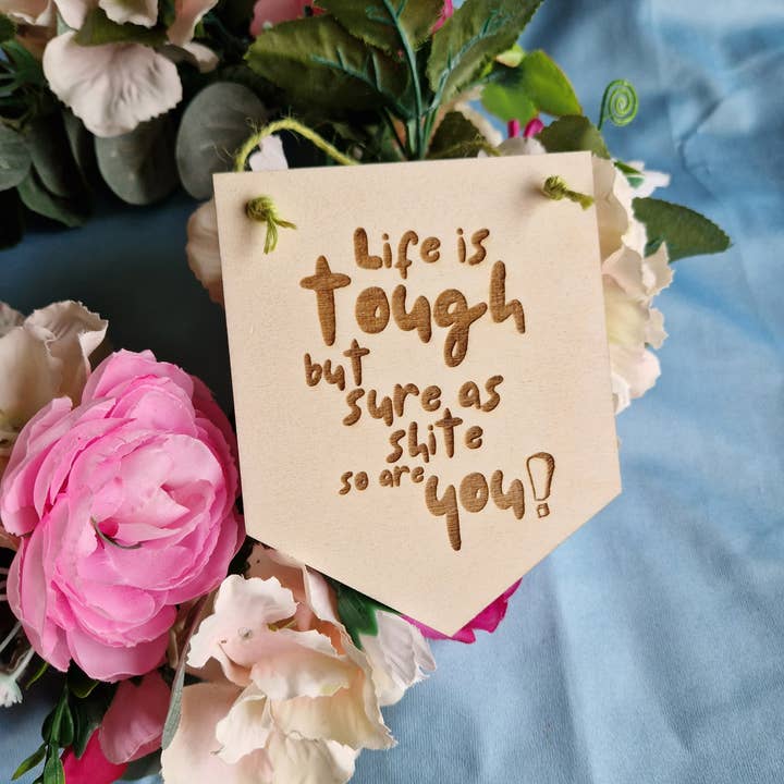 LIFE IS TOUGH for wholesale by Parful Stuff