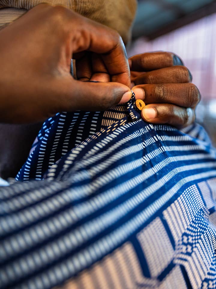 “Madafu” everyday kimono, beach or pool for wholesale by mikono.africa UG