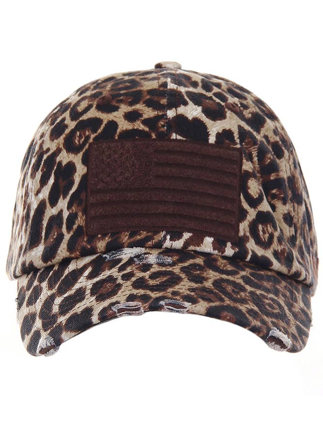 American Flag Washed Vintage Baseball Cap for wholesale by Hana