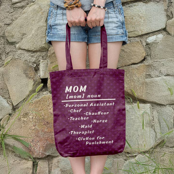 Mom List Tote Bags for wholesale by Socks To Be You