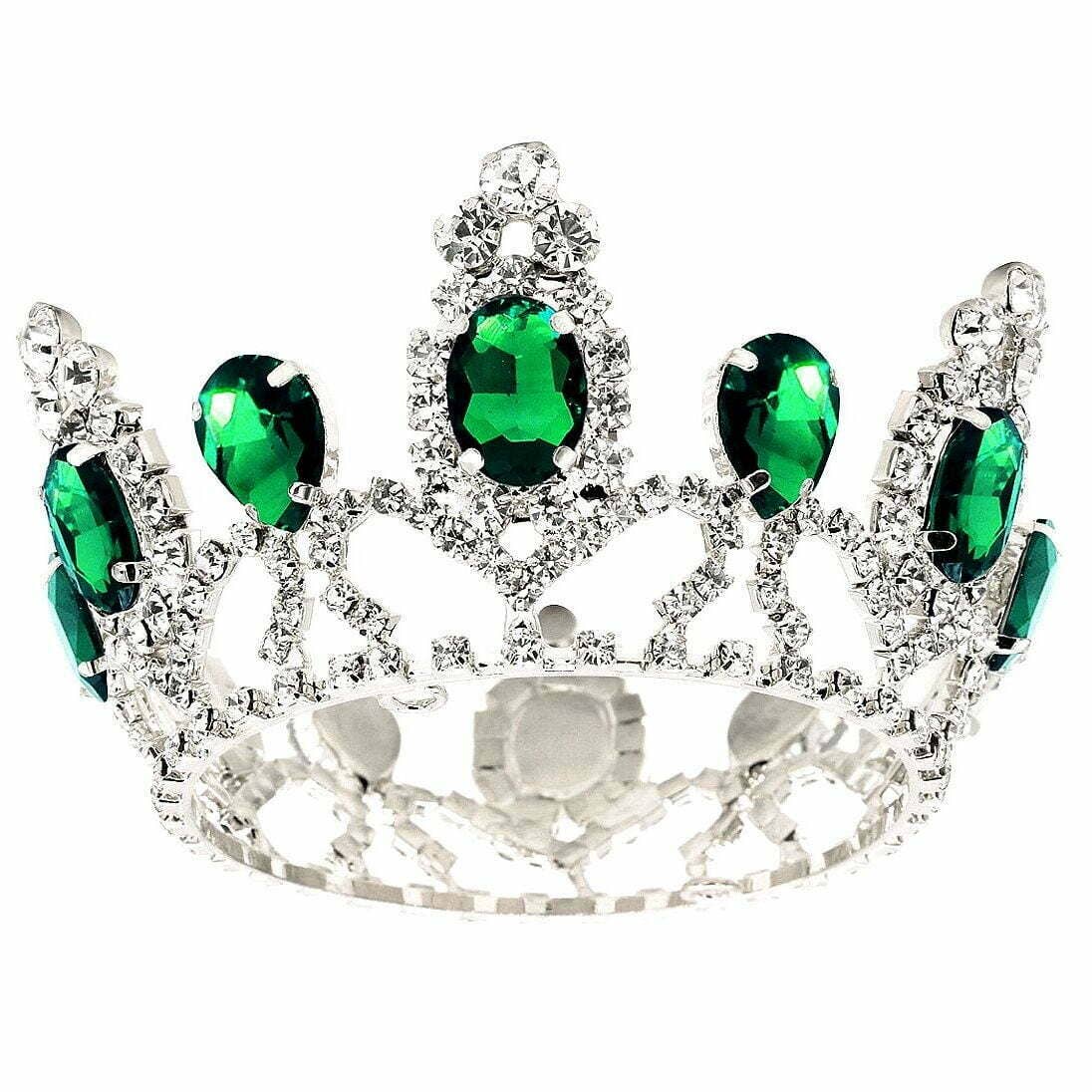 Diacly - Wholesale Tiara - Women's - Rhinestone Small Tiny Mini Crown 6 Different Color5