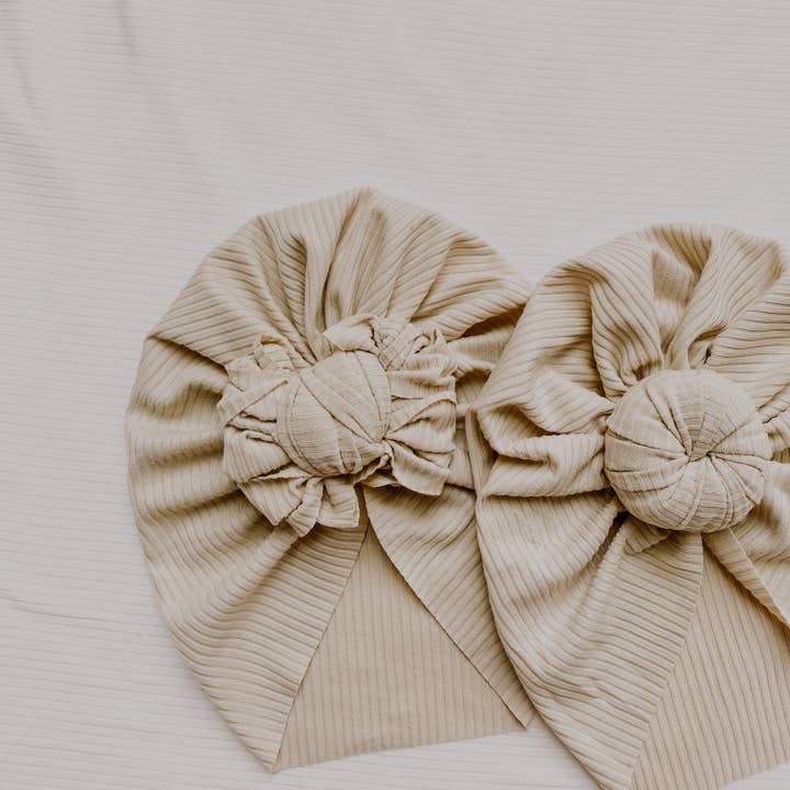 ERIKA | Knot + Bow Turban for wholesale by 6Heart Collective, LLC