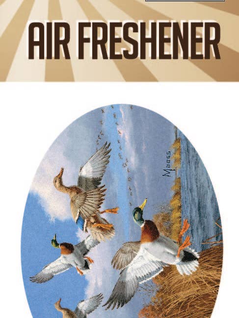 Ducks Scene Car Freshener for wholesale by Enjoy It LLC
