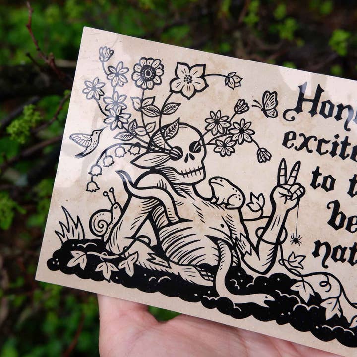 Cat Coven - Wholesale Sticker - Return to the Earth - Bumper Sticker 1