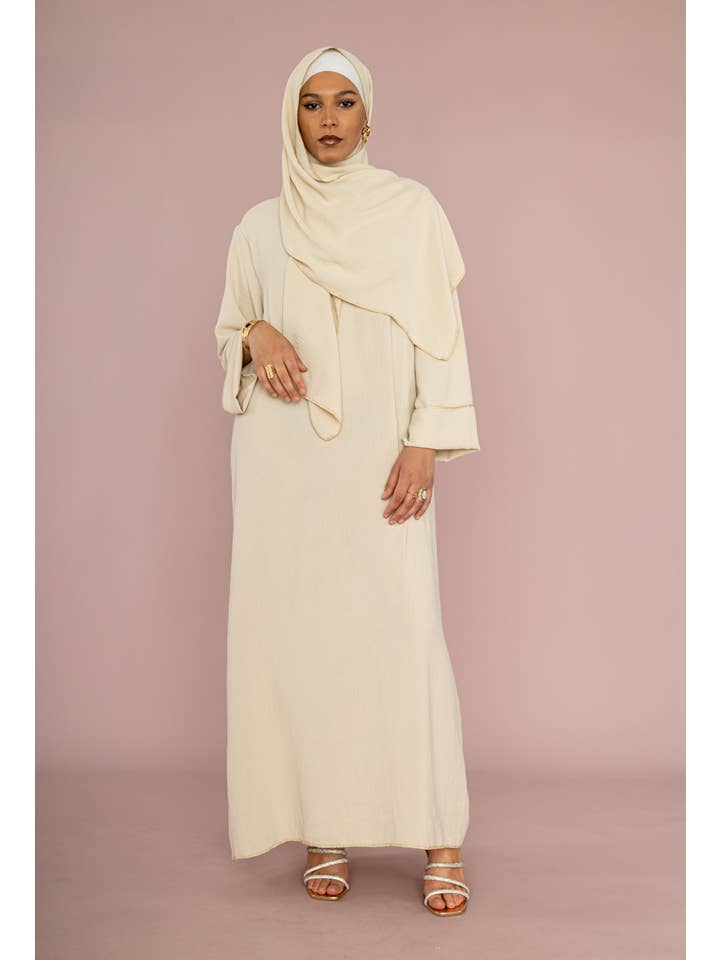 IDEAL OUTFIT - Wholesale Kaftan - Women's - Medina silk abaya for women ref:2377pk19