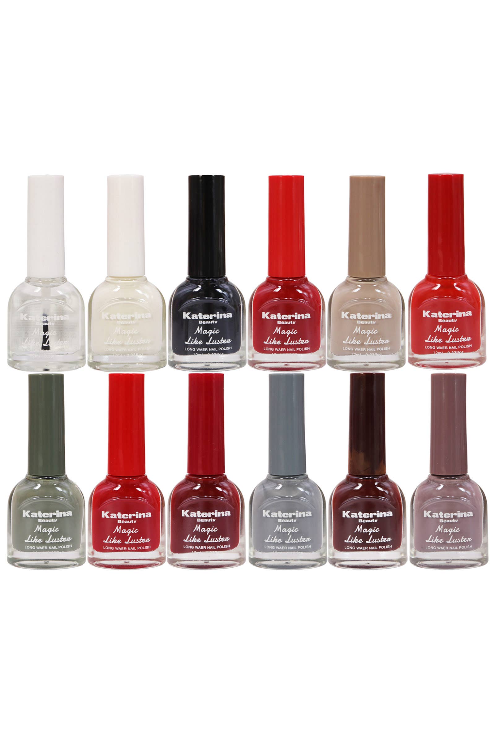 ASSORTED Magic Luster Glossy Nail Polish - 24 Color for wholesale on Faire4
