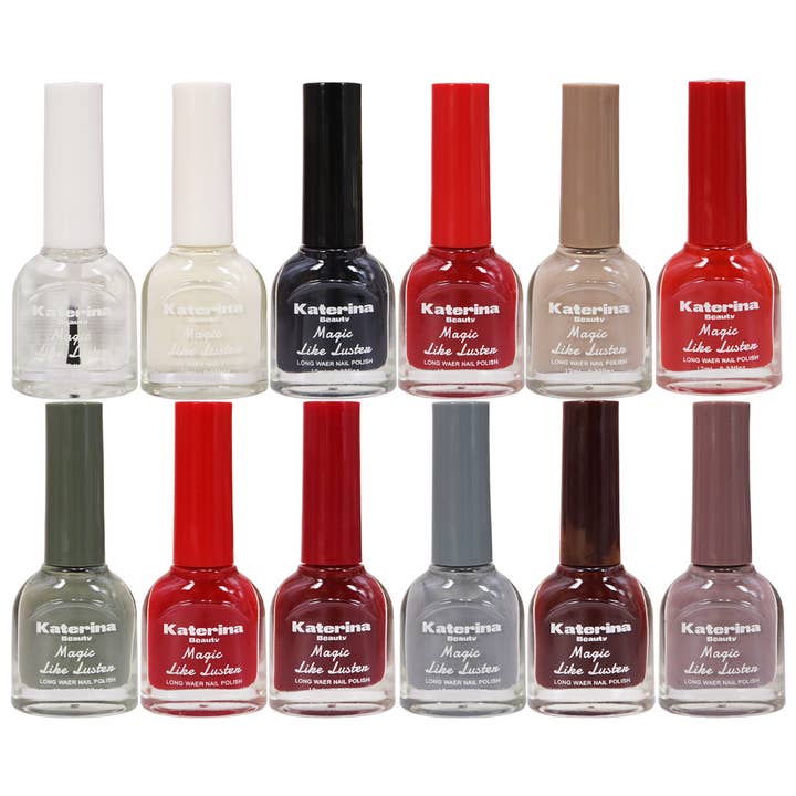 ASSORTED Magic Luster Glossy Nail Polish - 24 Color for wholesale on Faire4