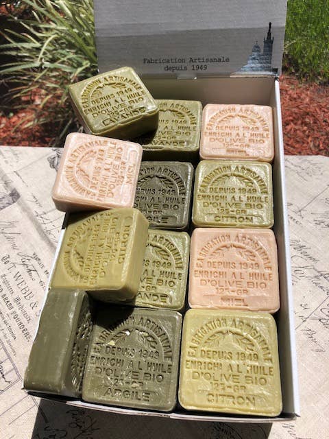 La Belle France - Wholesale Bar Soap - Square Soaps of Marseille Organic Oil2