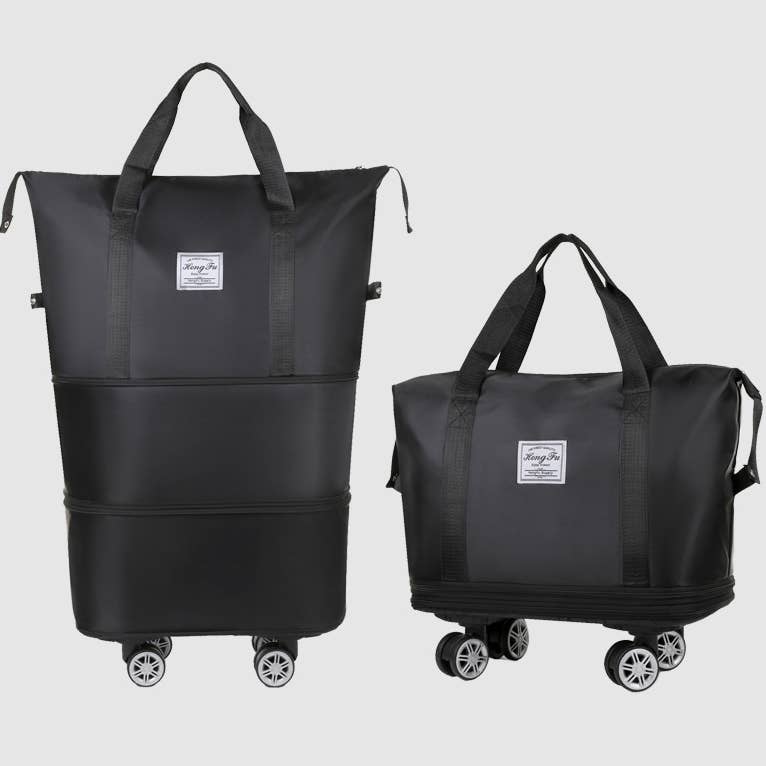 wandf - Wholesale Tote Bag - Unisex - Rolling Duffle Bag, Expandable Tote Bag with Spinner Wheels3