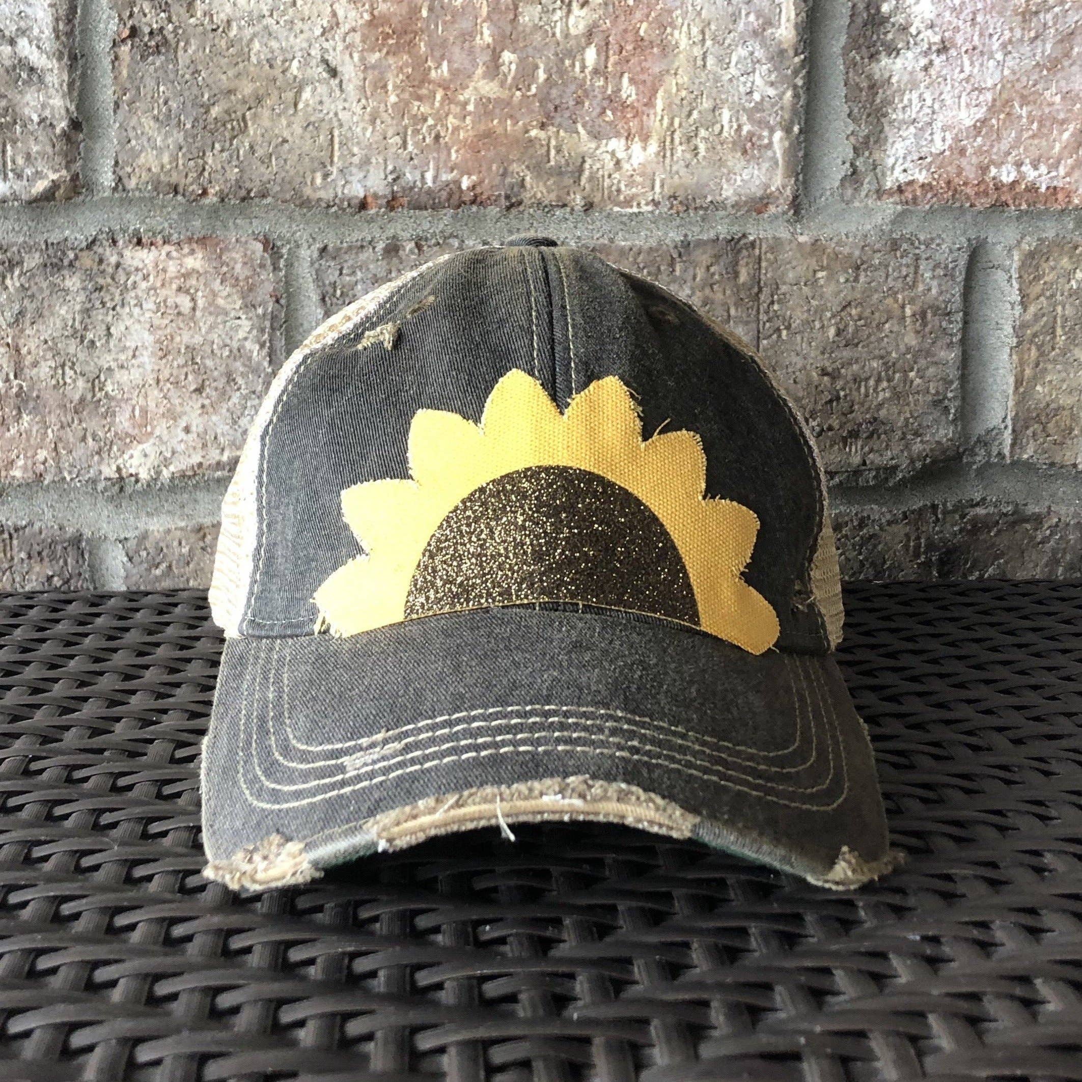 BohoGroove - Wholesale Trucker Hat - Women's - Sunflower Hat0