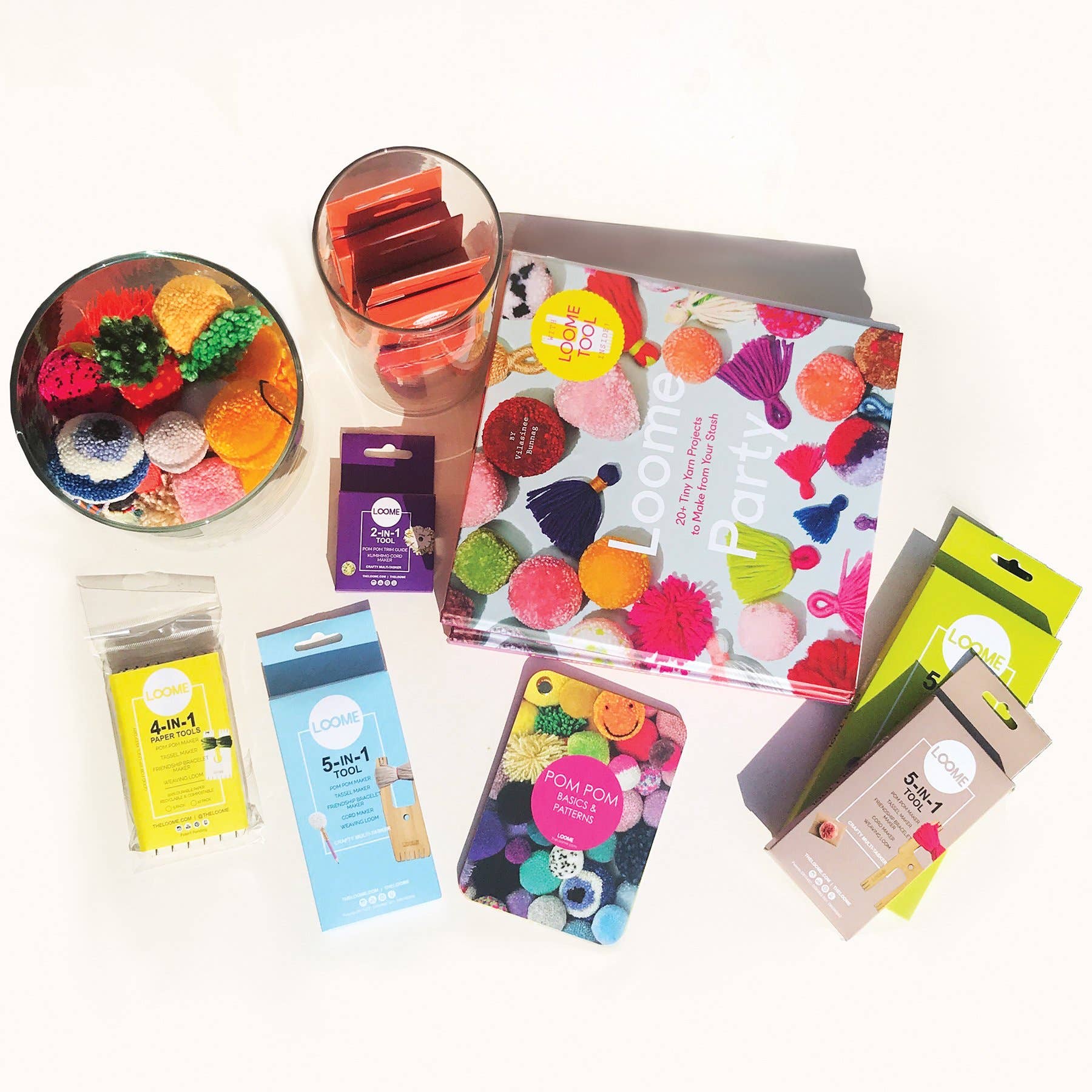 Loome - Wholesale DIY Craft Kit - 5-IN-1 Pom Pom Maker - BIG A Model11