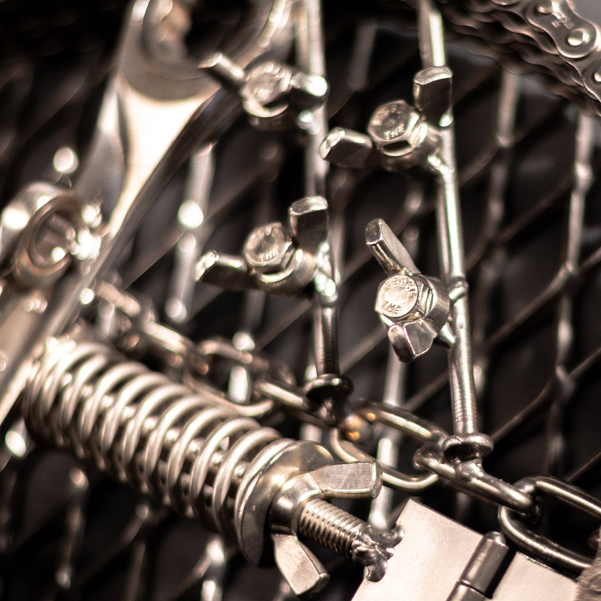 Metal Relic - Wholesale Sculpture - "The Classic" Metal Electric Style Guitar Sculpture Heavy Metal Wall Art19