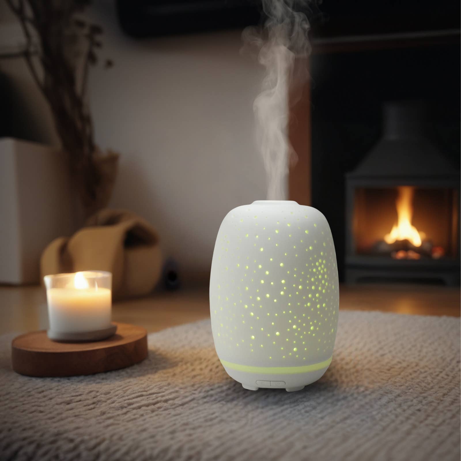 Zen'Arôme - Wholesale Elektronische diffuser - Stella keramische diffuser voor essentiële oliën en geurverspreiding5