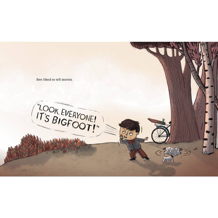 Simon & Schuster - Wholesale Preschool Book (3-5) - Boy Who Cried Bigfoot! by Scott Magoon2