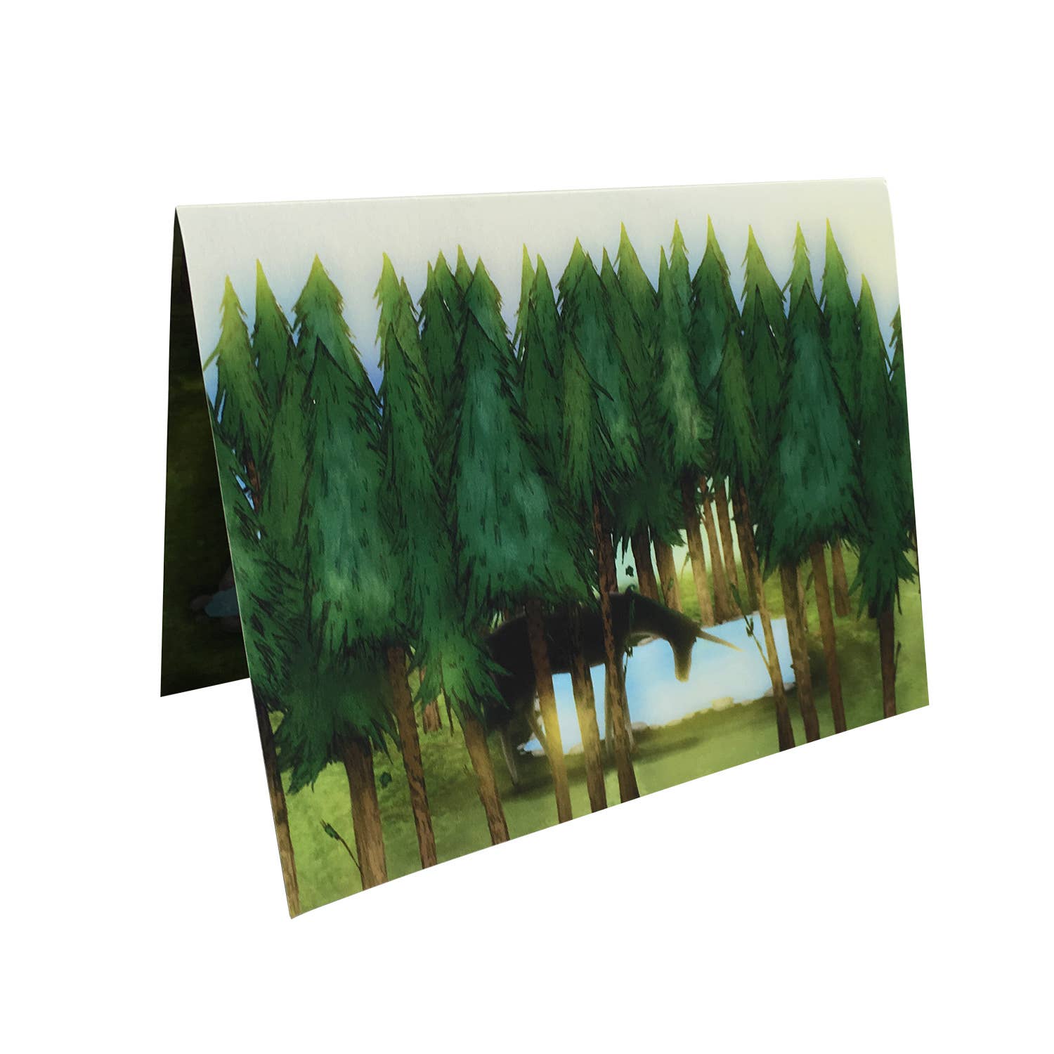 Amelia Kieras Paper Arts - Wholesale Everyday Greeting Card - Magic Unicorn Pop Up Card1