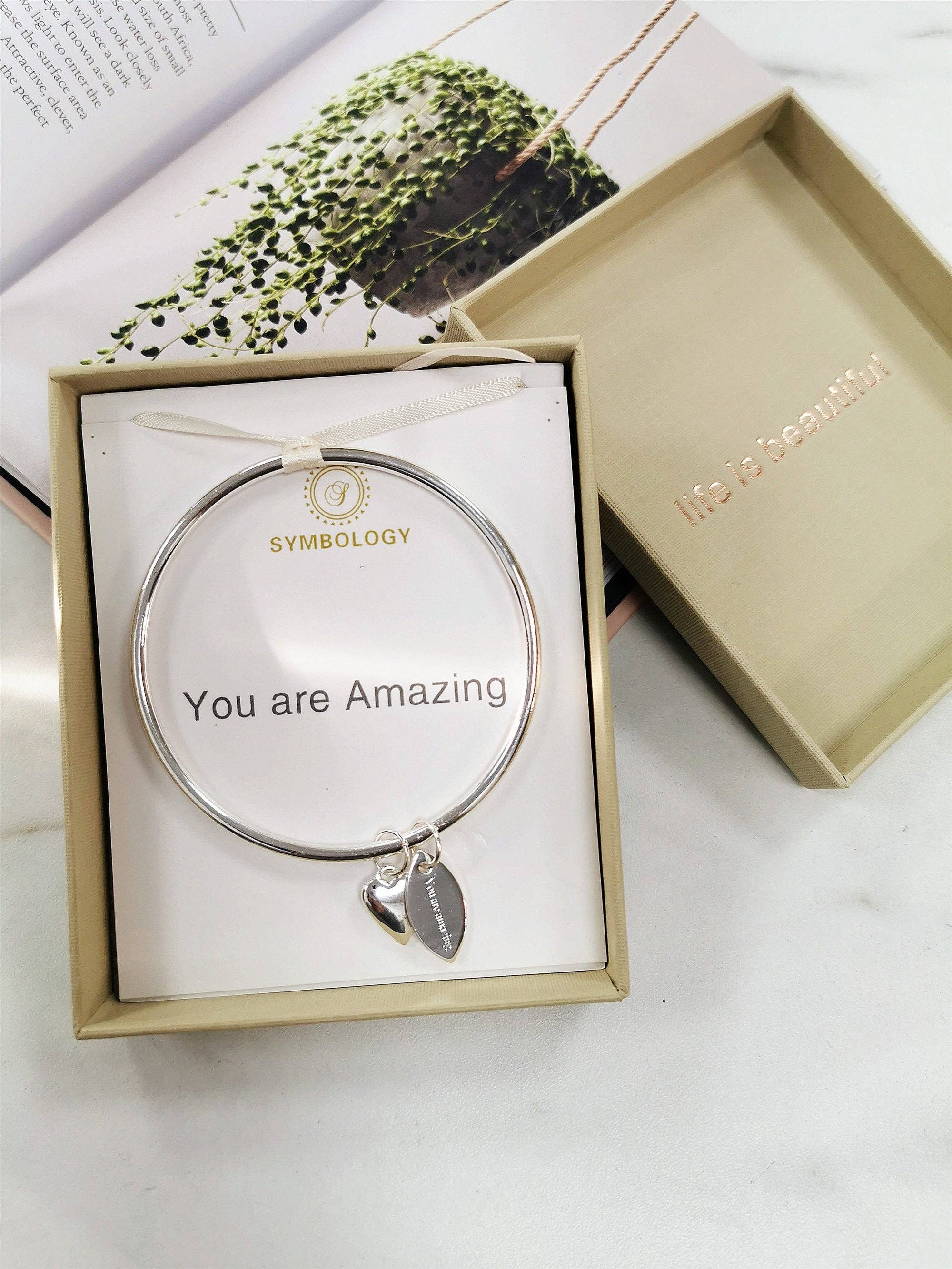 SYMBOLOGY JEWELLERY - Wholesale Bangle Bracelet - You Are Amazing Bangle1