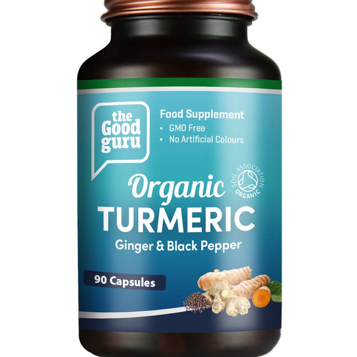 Ekologisk gurkmeja, ingefära & svartpeppar för wholesale av The Good Guru