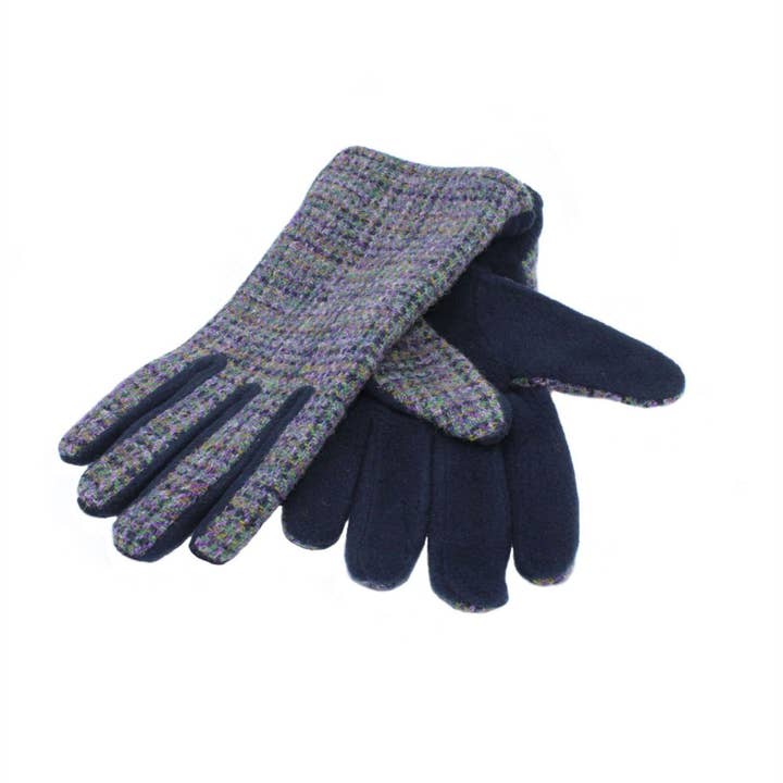 Heather Hats & Accessories - Vente Gants – femme - Gants en polaire Harris Tweed Isla ZG0124