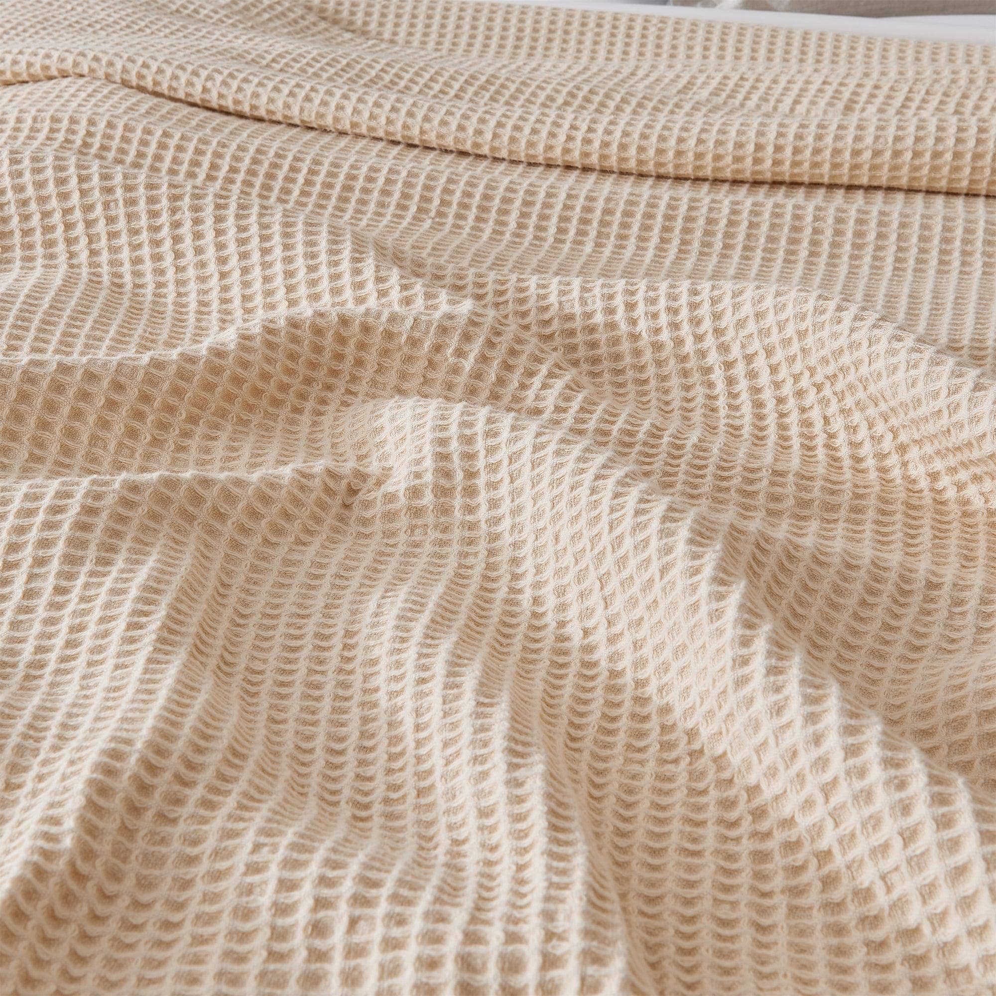 BH Collective - Wholesale Bedding Blanket - Bed Blanket - 100% Cotton Waffle Weave - Mikala Collection26