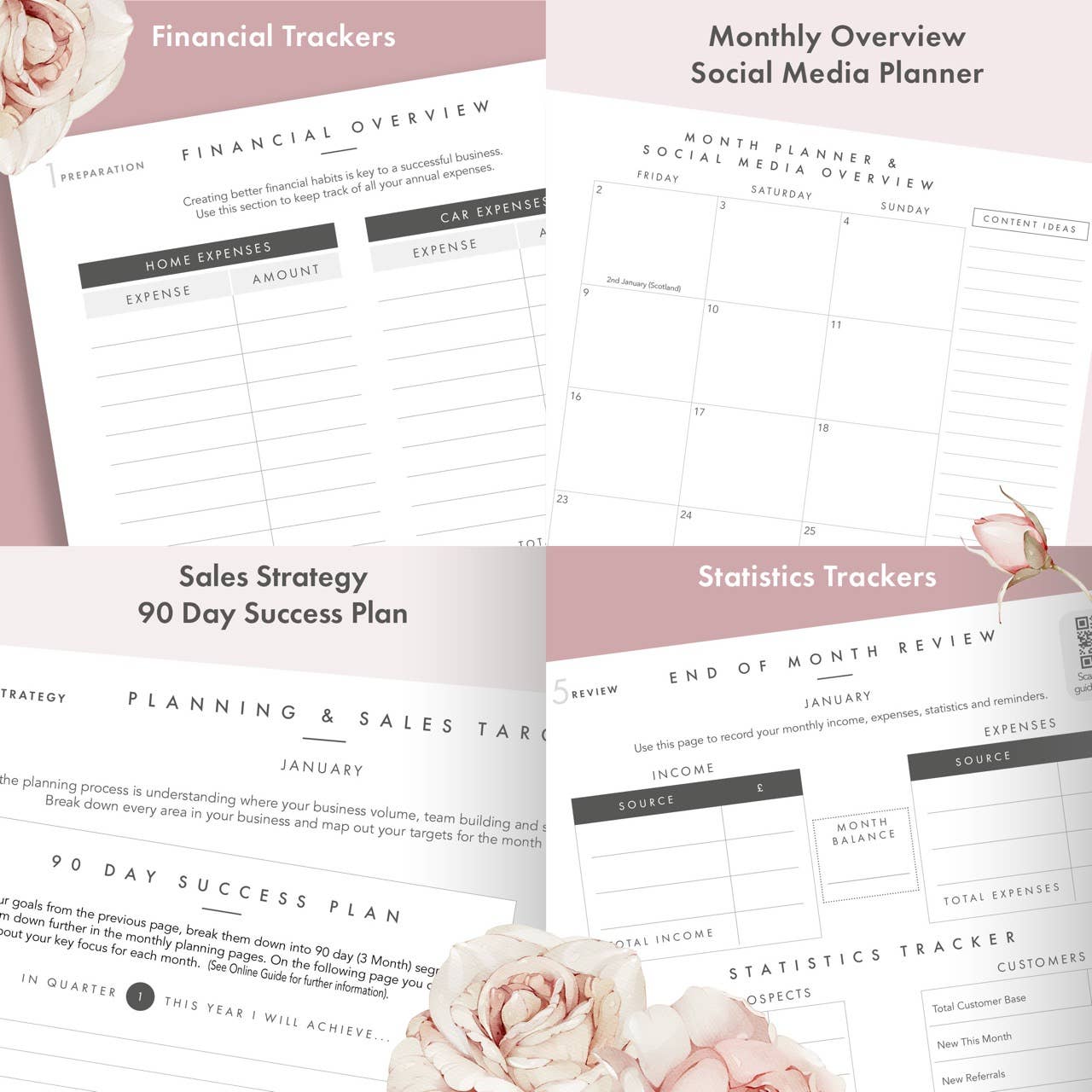 Perfect Planner Company - Wholesale Planner - 2026 Luxury Business Planner - Dusky Pink9