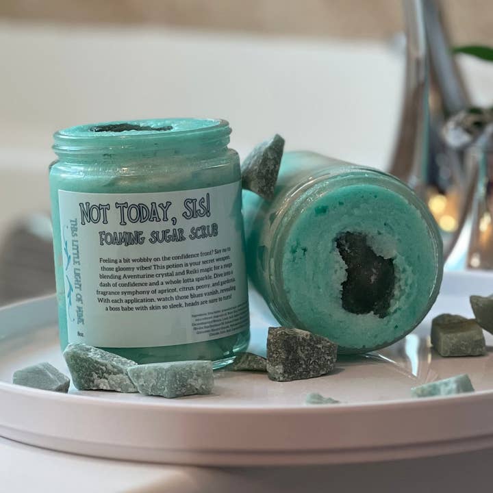 Vandaag niet, zus! Suikerscrub voor wholesale door This Little Light of Mine Skincare