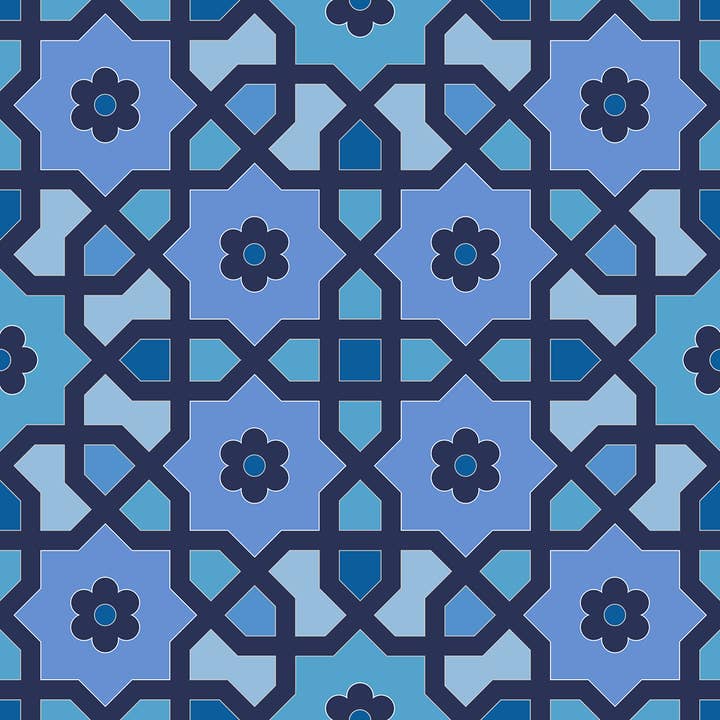 Marocco - Carta da parati di Marrakech per la vendita all'ingrosso da parte di Detroit Wallpaper Co.