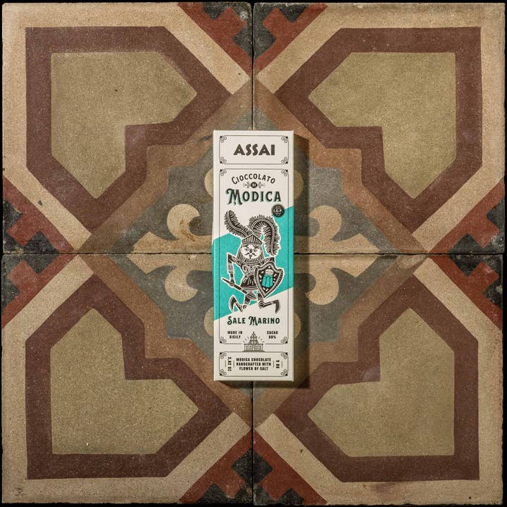 ASSAI - Modica Chocolate - Wholesale Chocolate Bar - Modica Chocolate PGI with Sea Salt