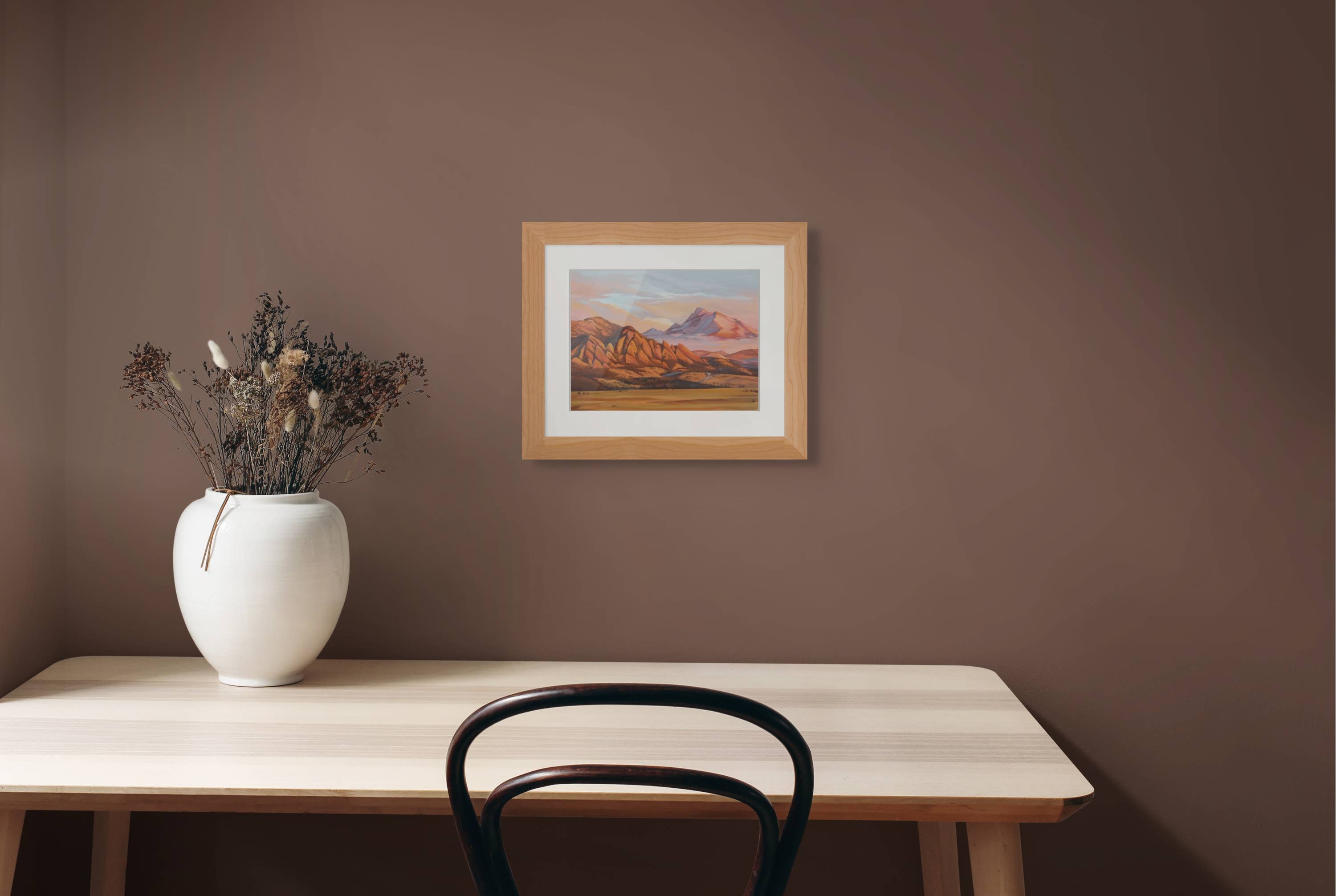 V Dub Art - Wholesale Art Print - Onwards (Flatirons and Longs Peak) Giclee Print2