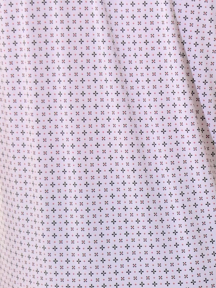 WHITE PRINT Men's S/S Polo Performance Cool Feel 4 Way Stretch-A-MKT3157 for wholesale on Faire4