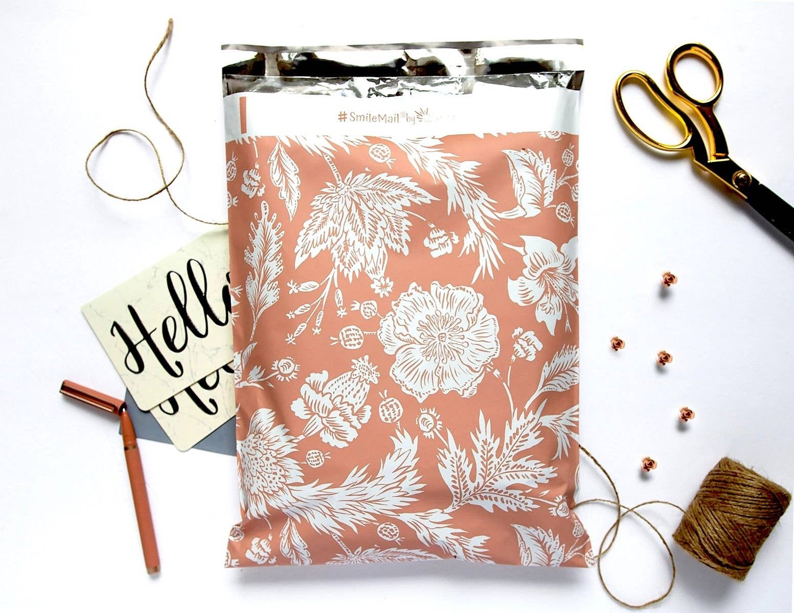 Lucky Avocado - Vente Enveloppe - Enveloppes de jardin en polyéthylène en terre cuite 10 x 131