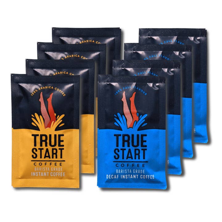 Barista Grade Instant Coffee Sachets for wholesale by TrueStart Coffee