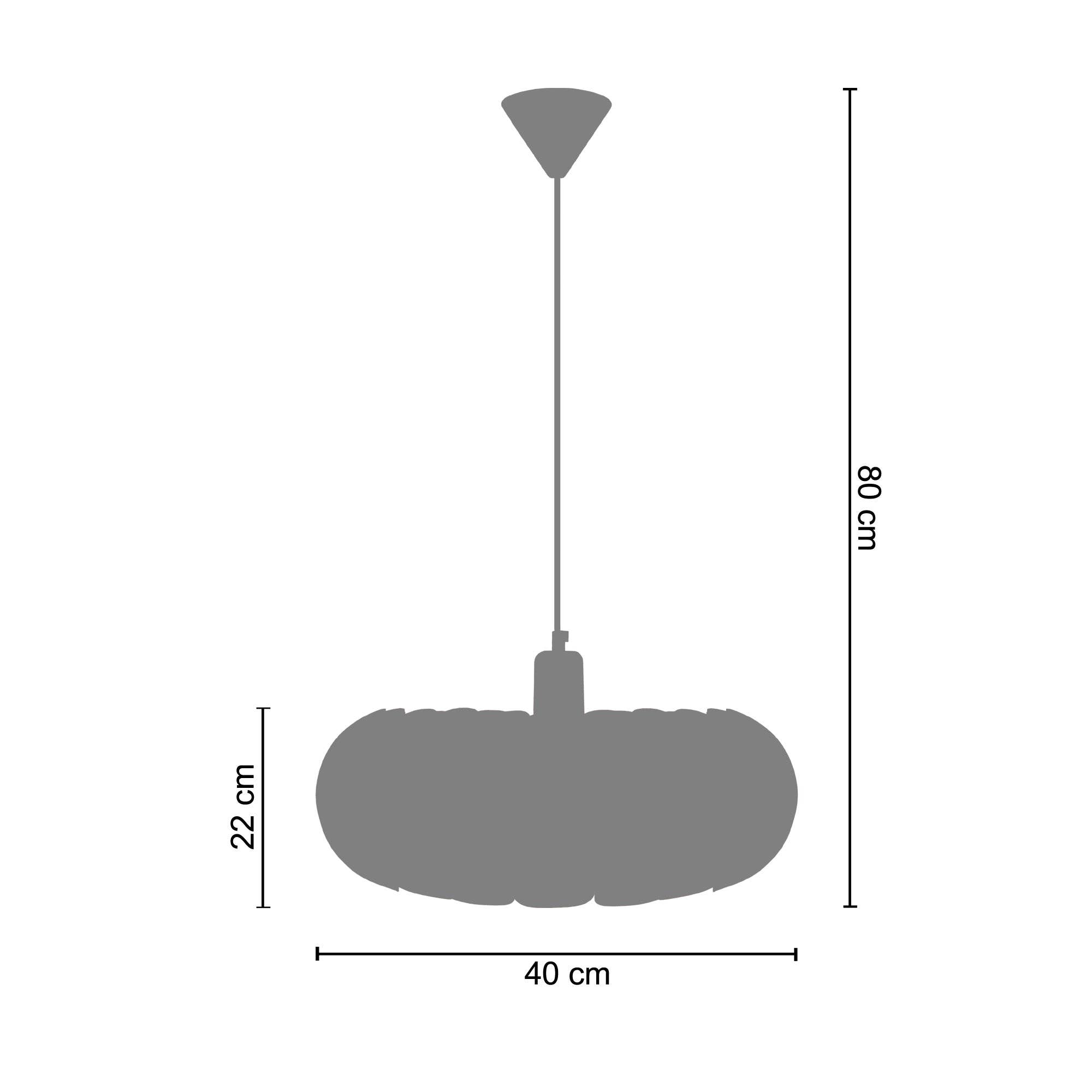 Tosel Shop - Vente Lustre/Suspension - TIAGO B - Suspension Cylindrique Métal Or1