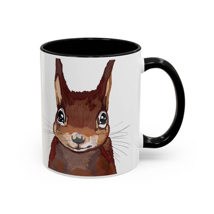 Blue Cava – wholesale Coffee mug – Squirrel Two Tone Coffee Mugs (11oz & 15oz)