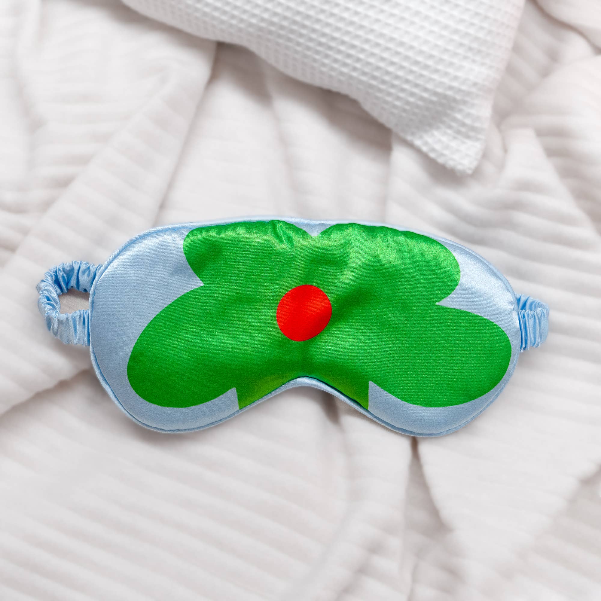 Helio Ferretti – wholesale Sovmask – Sovmask med stort grönt blomstertryck från Helio Ferretti0