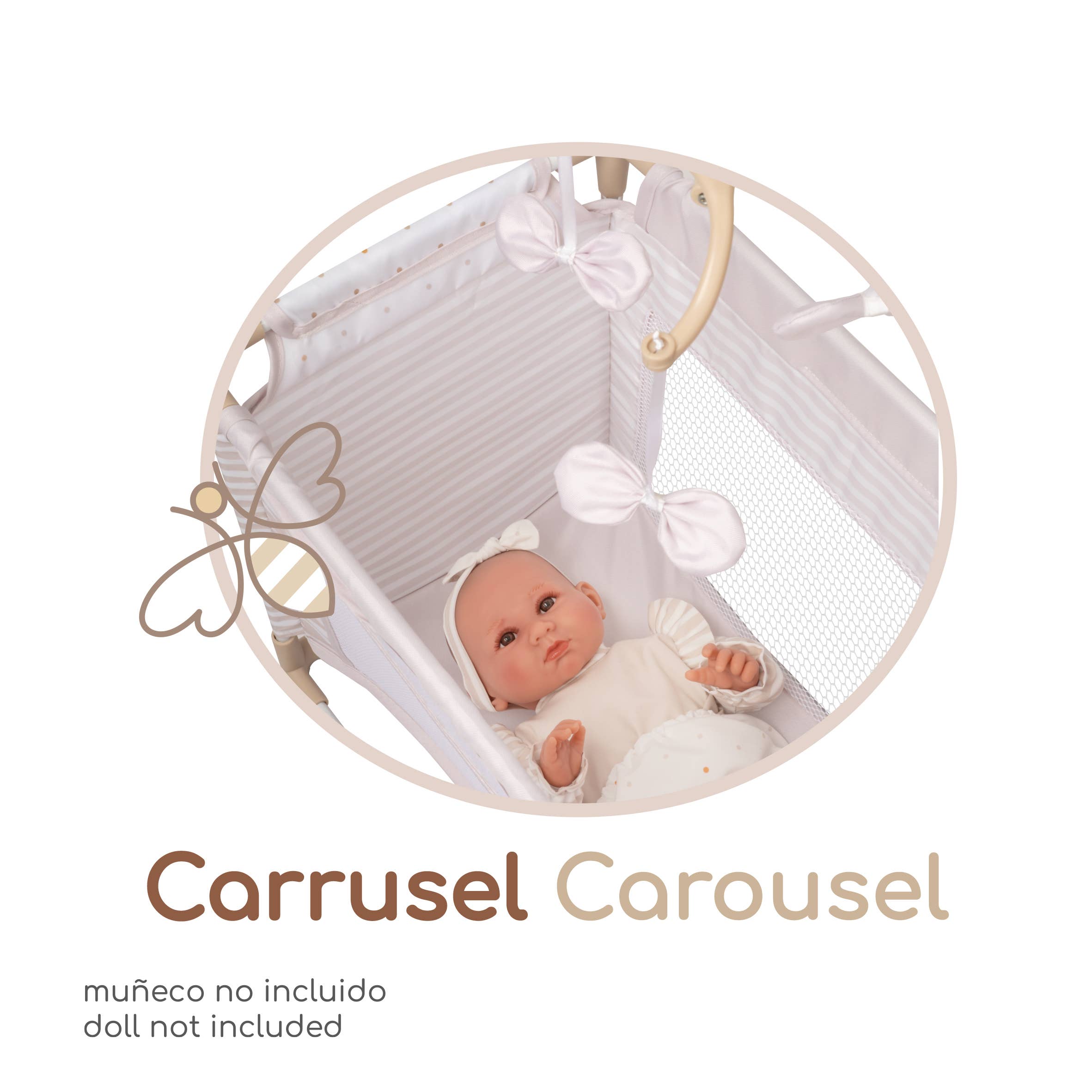 DeCuevas Toys – wholesale Doll accessory kit – Kids – 53178 DOLL WARDROBE-CHANGER3