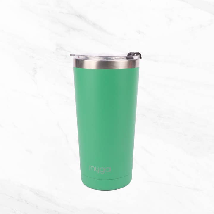 Myga – wholesale Insulated mug/tumbler – CAPRI Insulated Coffee Cup with metal straw15