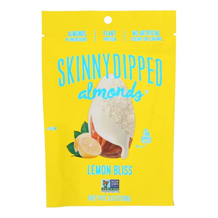 Skinnydipped - Almonds Lemon Bliss - Case Of 10-3.5 Oz for wholesale by Ware Spark