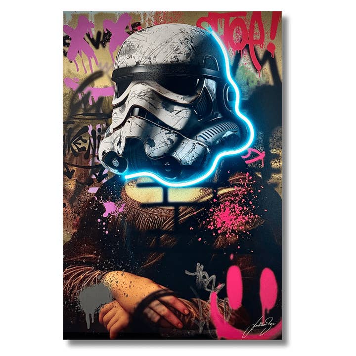 LEDMansion - Wholesale Wall Accent - Gioconda Urban | LED Wall Art3