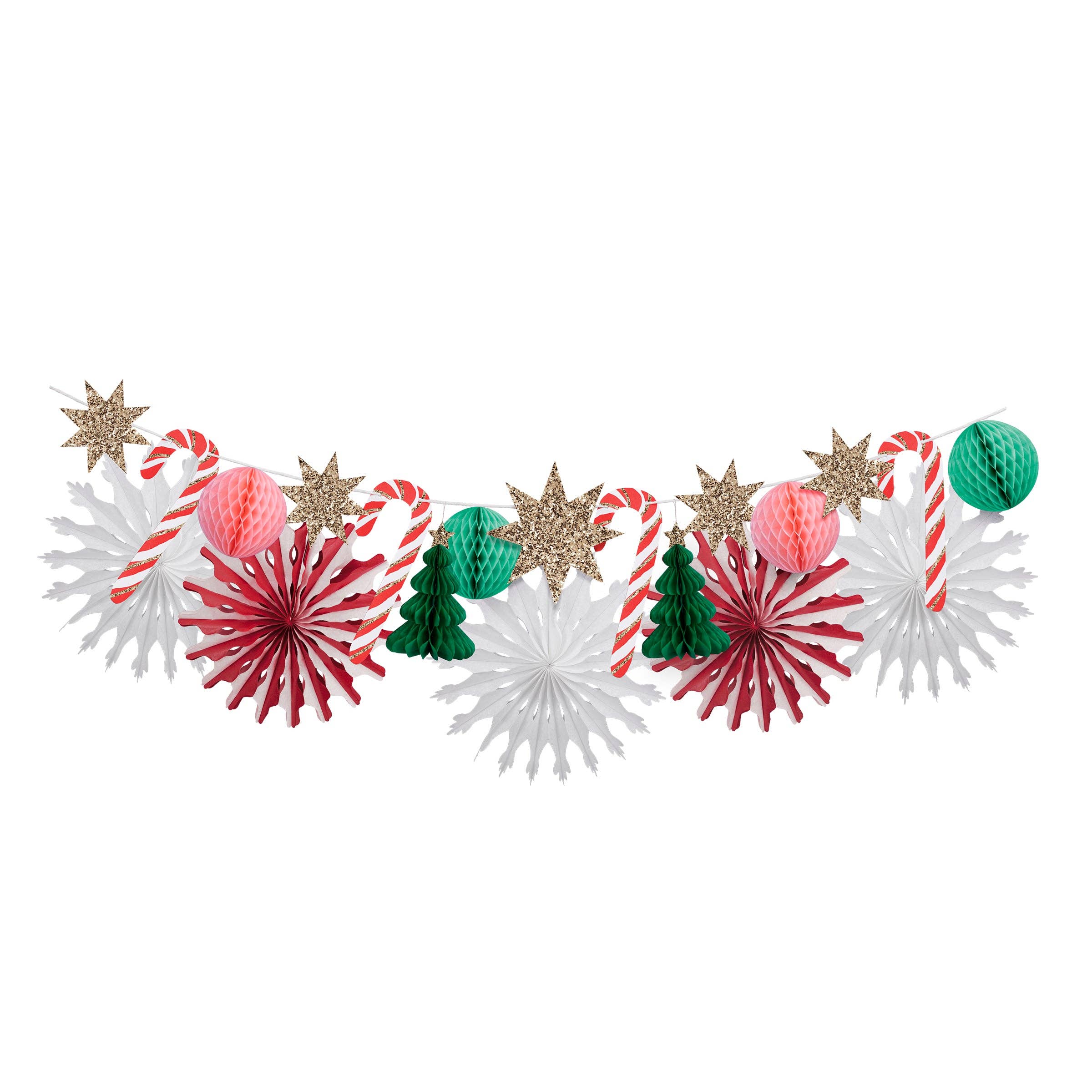 Meri Meri - Wholesale Bunting/Garland - Christmas Honeycomb Garland0