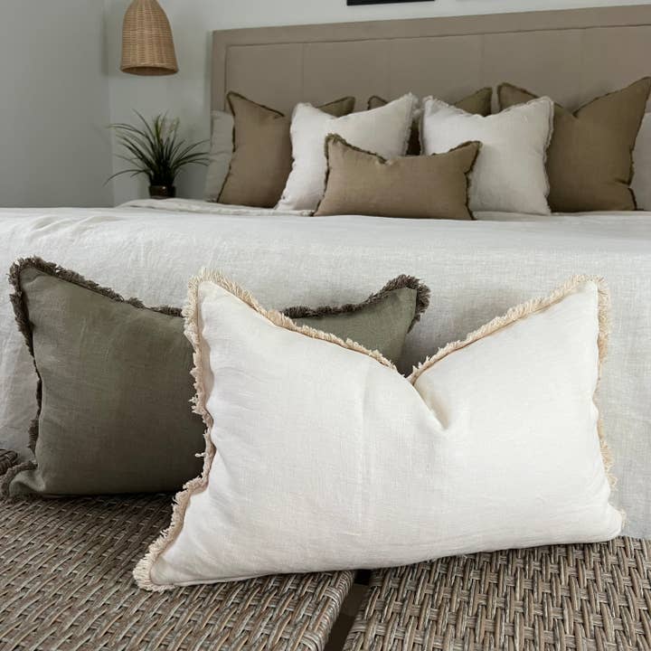 theHOMEmind - Wholesale Throw pillow cover - Neutral Linen Pillow Covers29