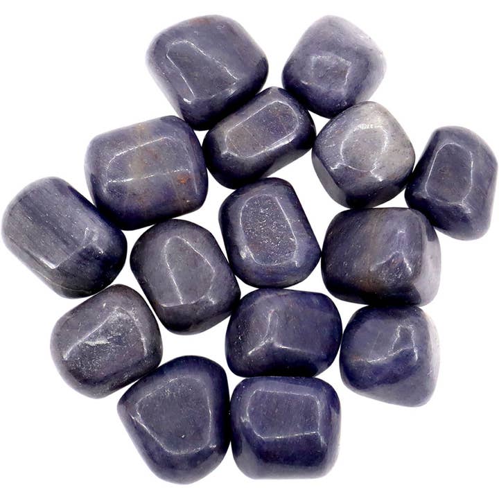 Kheops International - Wholesale Spiritual Stone/Crystal - Tumbled Stones Blue Sapphire Aventurine (1lbs)