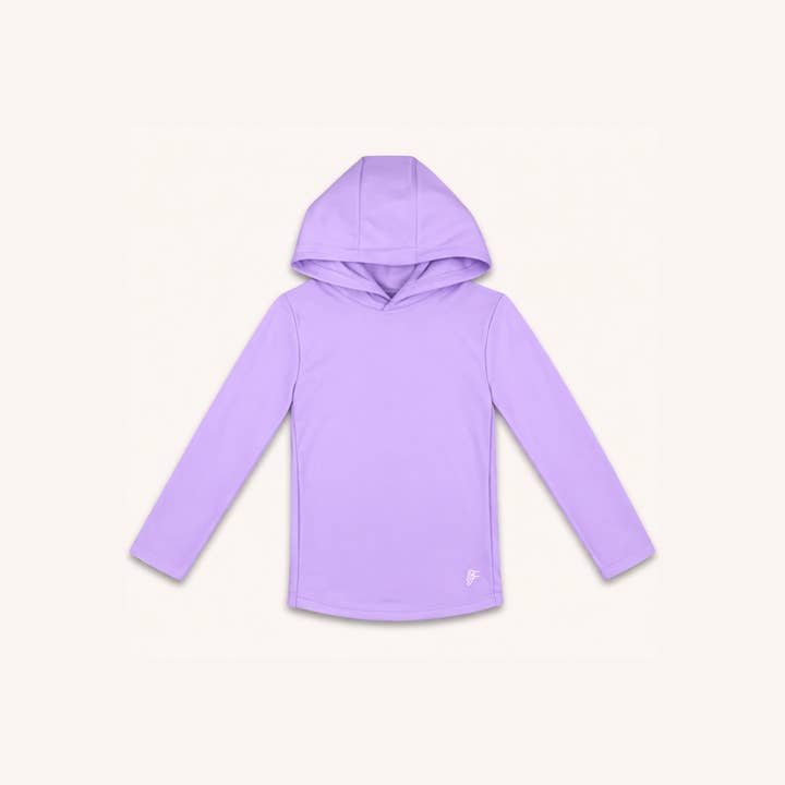 Sweat à capuche lavande (Filles) pour la vente par Foxden Fairways