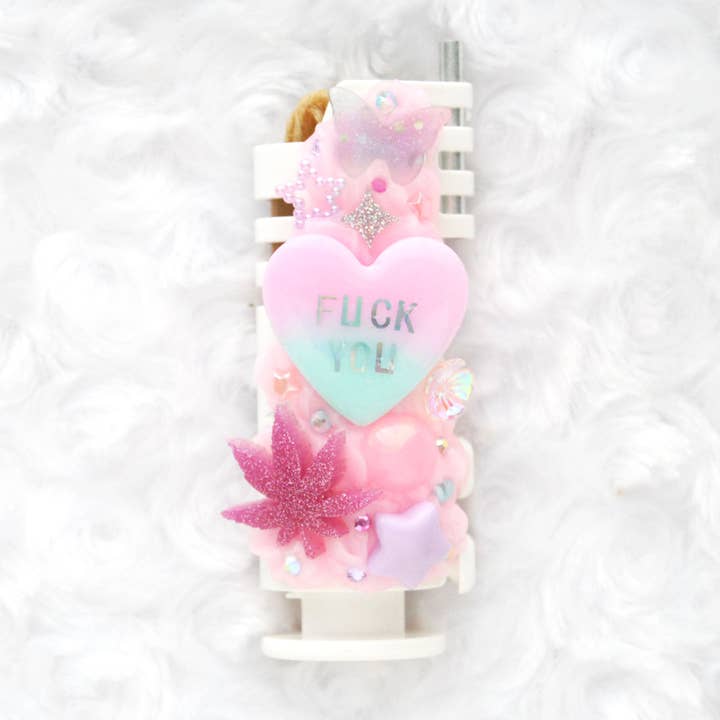 Pastel Profanity Lighter Case for wholesale by Beauluster