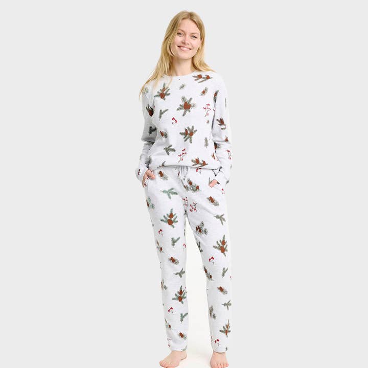 Happy Seasons - Wholesale Sleepwear Set - Women's - The Ribbed Pajamas – Women